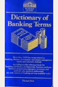 Dictionary Of Banking Terms
