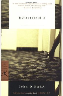 BUTTERFIELD 8 NOVEL visual data 2