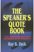 The Speaker's Quote Book