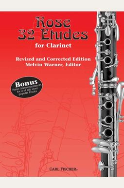 Buy Rose 32 Etudes For Clarinet Book By: Barba Rick