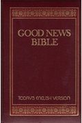 Today's English Version Good News Giant Print Padded Cover Burgundy