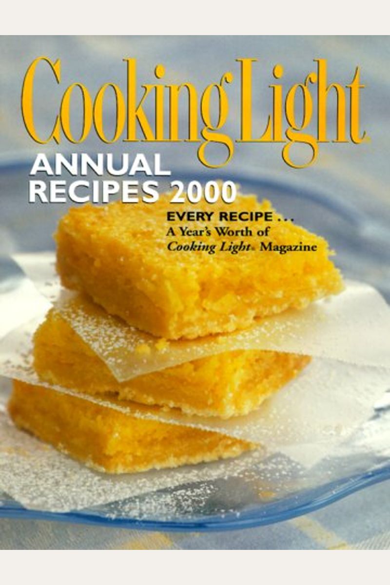 Buy Cooking Light Annual Recipes Book By: Cooking L Magazine