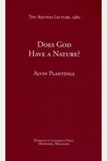 Does God Have A Nature?