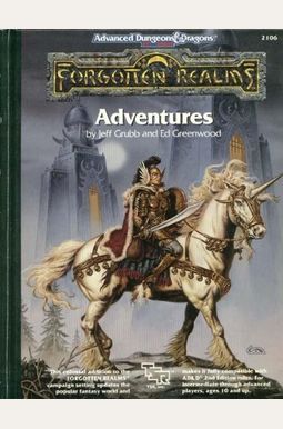 Forgotten Realms Adventures (Advanced Dungeons and Dragons Hardcover Accessory Rulebook)