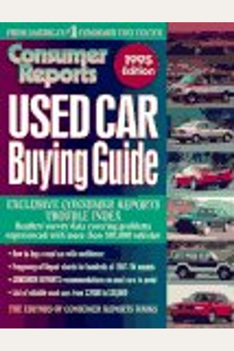 Buy Used Car Buying Guide, 1995 (Consumer Reports Used Car Buying Guide