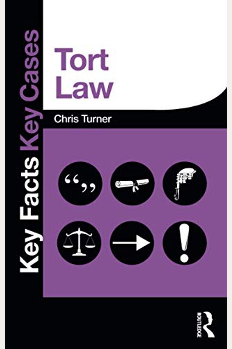 Buy Tort Law Book By Chris Turner