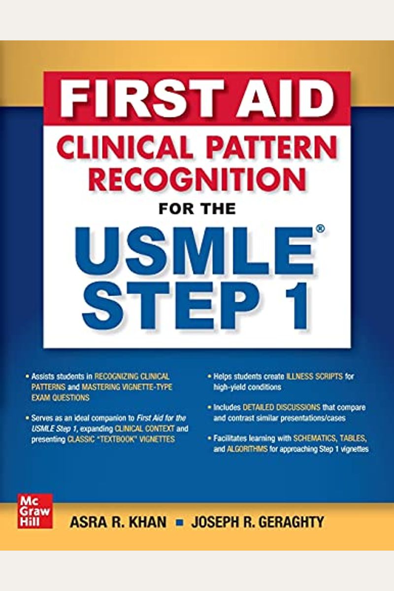 First Aid Clinical Pattern Recognition For The Usmle Step 1