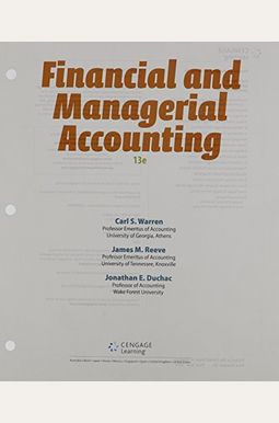 Financial & Managerial Accounting Financial & Managerial Accounting
