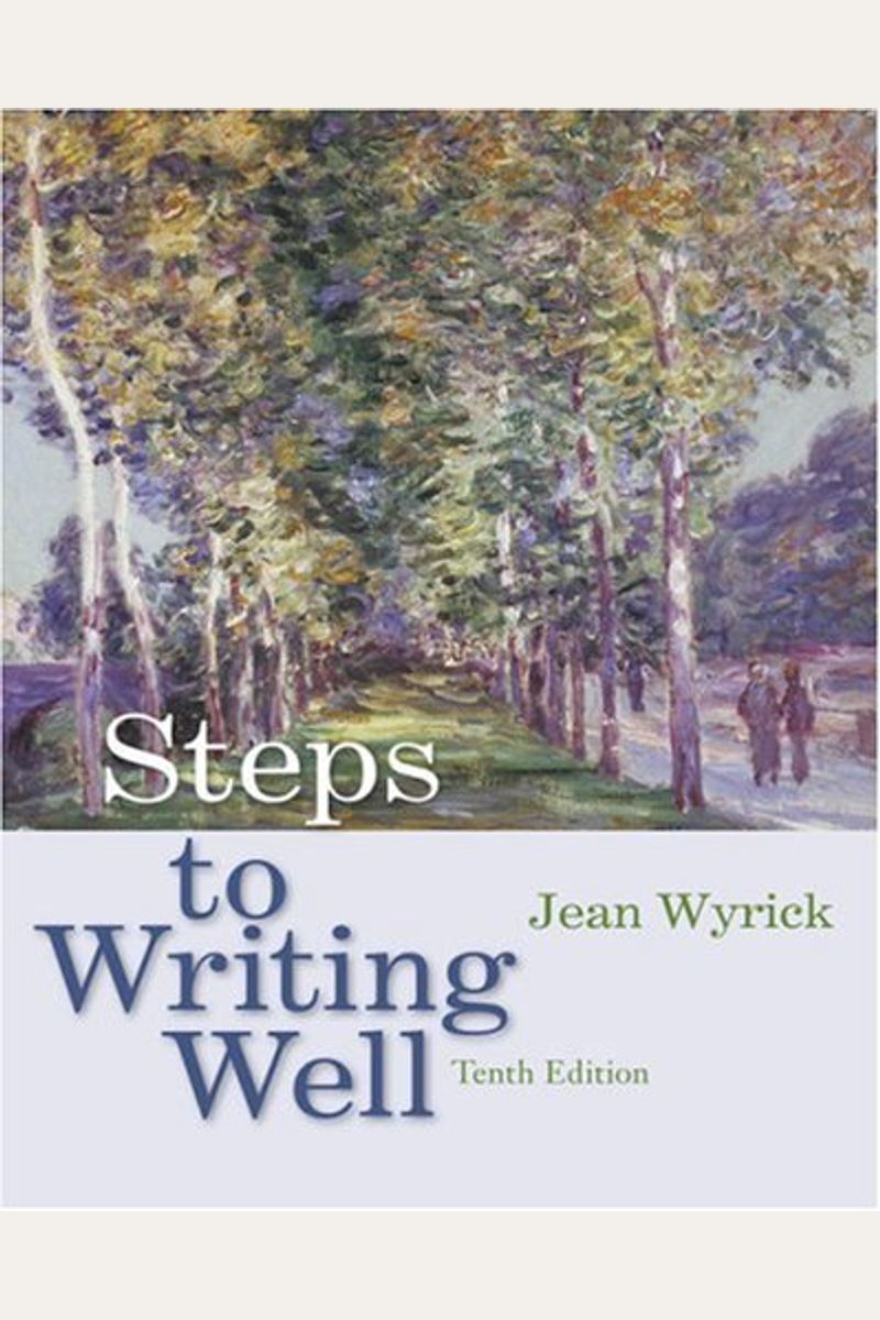 Buy Steps to Writing Well Book By Jean Wyrick