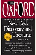The Oxford New Desk Dictionary And Thesaurus