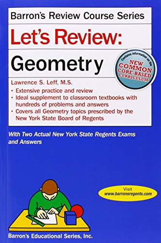 Let's Review Geometry (Barron's Review Course)