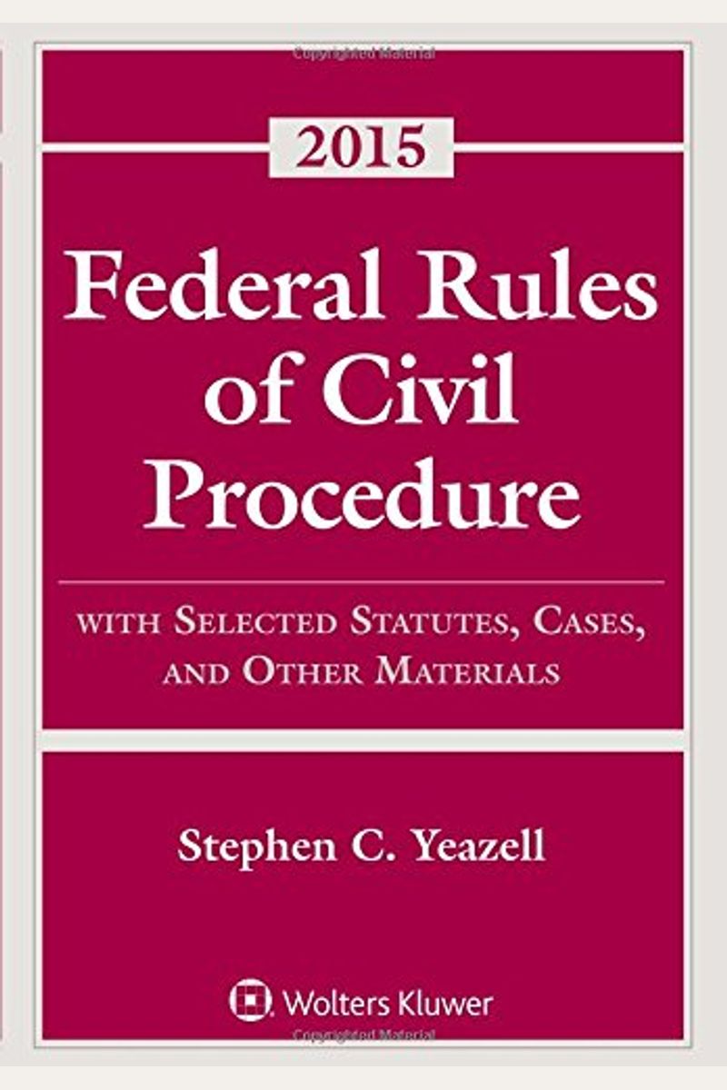 Federal Rules Of Civil Procedures 2002 Supp