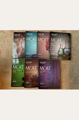 Buy Kaplan Mcat Study Books 5th Edition For New Mcat (7 Books) Book By ...