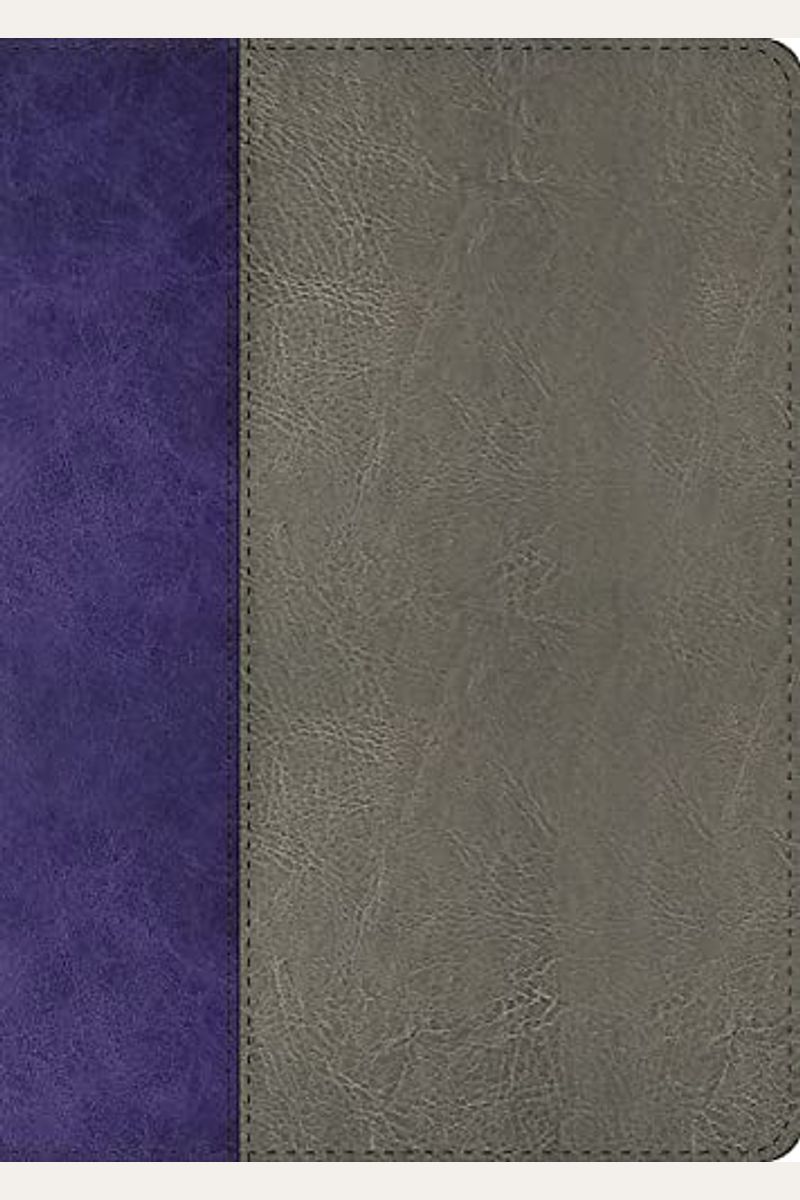 The Jeremiah Study Bible, Nkjv: Gray And Purple Leatherluxe Limited Edition: What It Says. What It Means. What It Means For You.