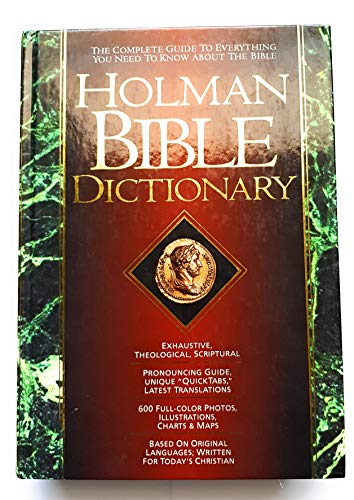 Buy Holman Bible Dictionary Book By: Holman B Publishers