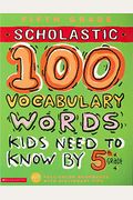 100 Vocabulary Words Kids Need To Know By 5th