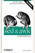 sed, awk and Regular Expressions Pocket Reference (Pocket Reference (O'Reilly))