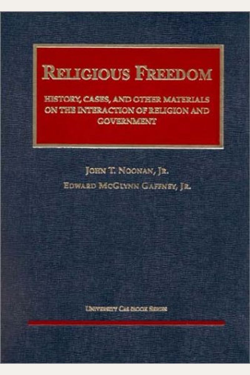 Buy Religious Freedom History, Cases, and Other Materials on the
