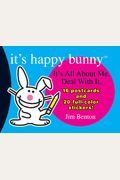 It's Happy Bunny Postcard Book #1: It's All About Me. Deal with It