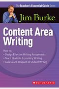 Teacher's Essential Guide Series: Content Area Writing