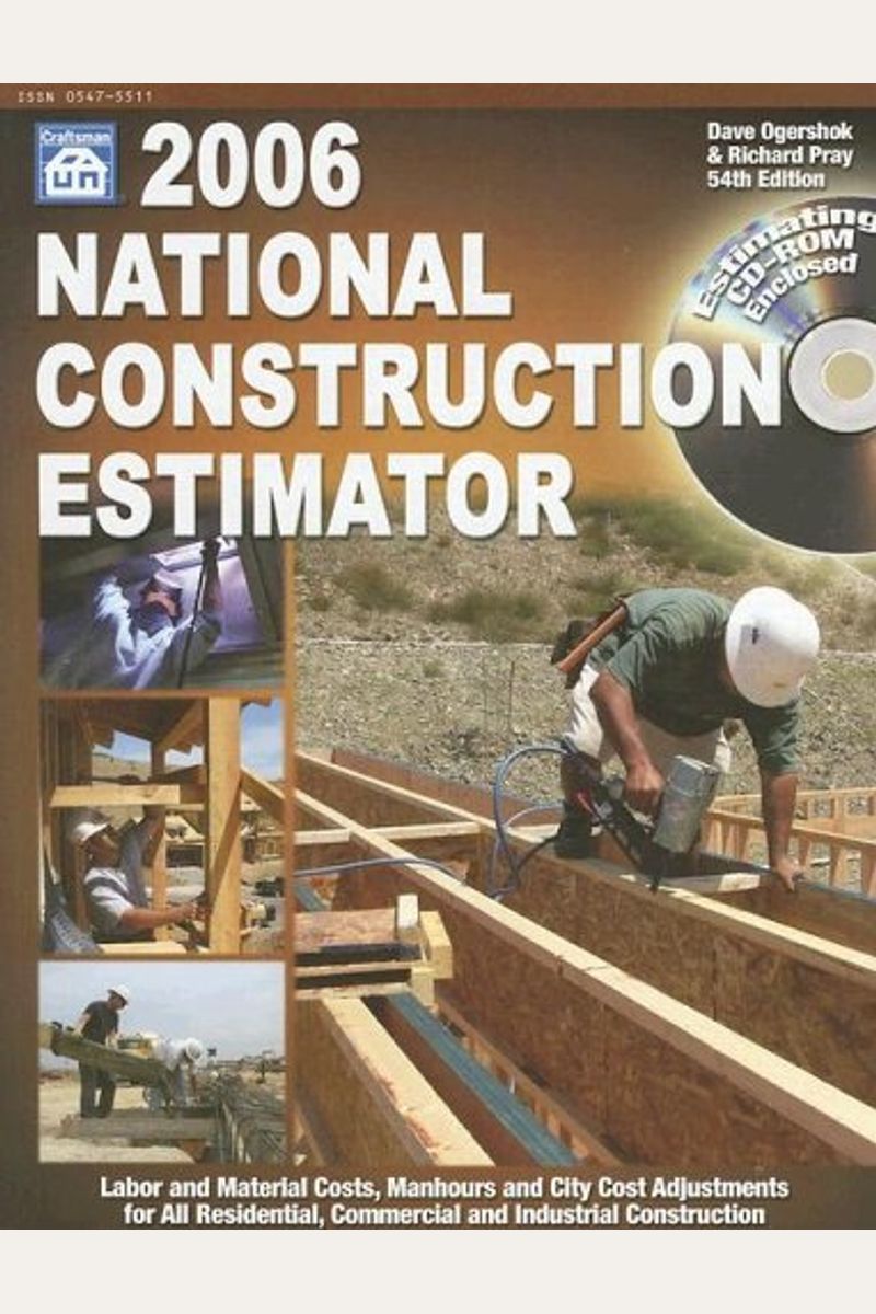 Buy 2006 National Construction Estimator Book By Dave Ogershok