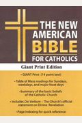 Catholic Bible-Nab-Giant Print