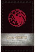 Game of Thrones: House Targaryen Hardcover Blank Journal (Large)