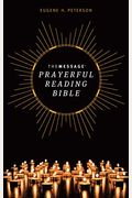 The Message Prayerful Reading Bible (Softcover)