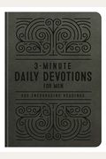 3-Minute Daily Devotions For Men: 365 Encouraging Readings (3-Minute Devotions)