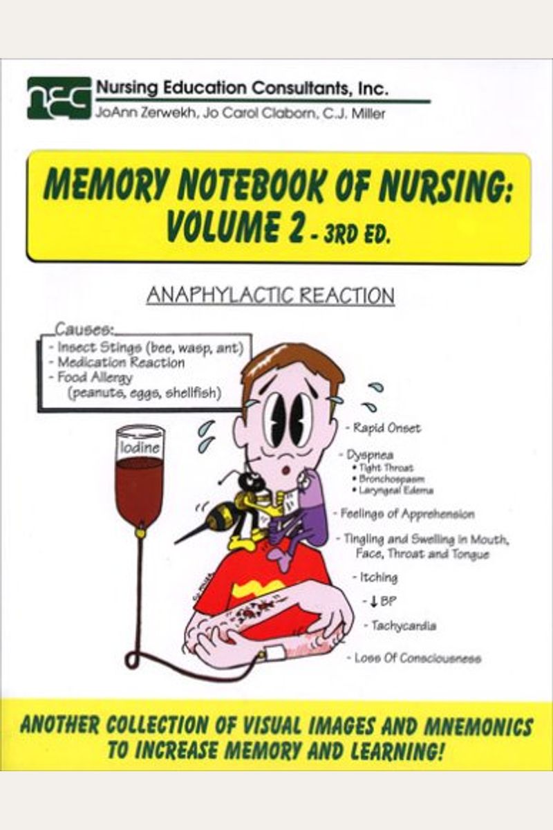 Buy Memory Notebook of Nursing, Vol. 2 Book By Joann Zerwekh