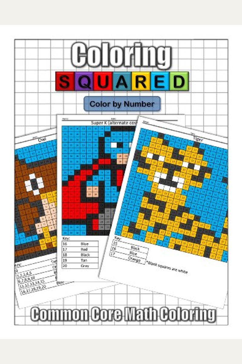 Buy Coloring Squared: Color By Number Book By: Enid Blyton