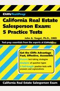 Cliffstestprep California Real Estate Salesperson Exam: 5 Practice Tests