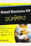 Retail Business Kit For Dummies [With Cdrom]