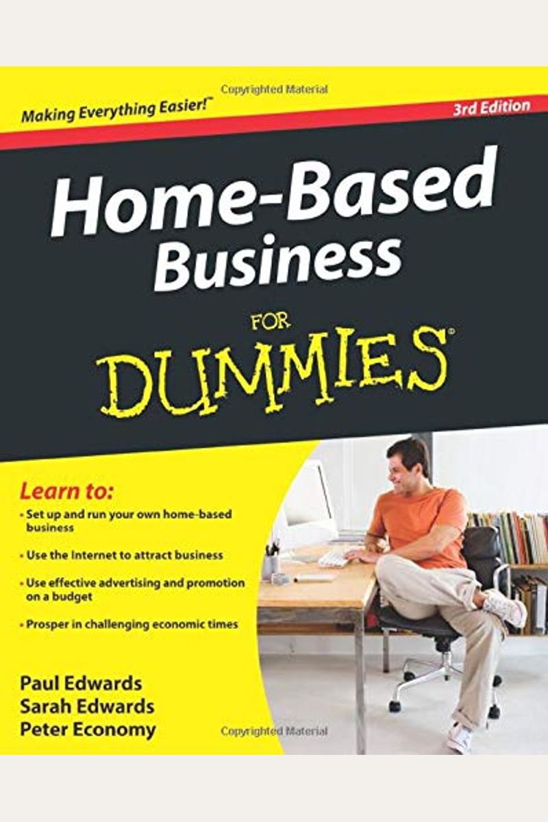 Buy HomeBased Business For Dummies Book By Sarah Edwards