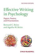 Effective Writing In Psychology: Papers, Posters, And Presentations