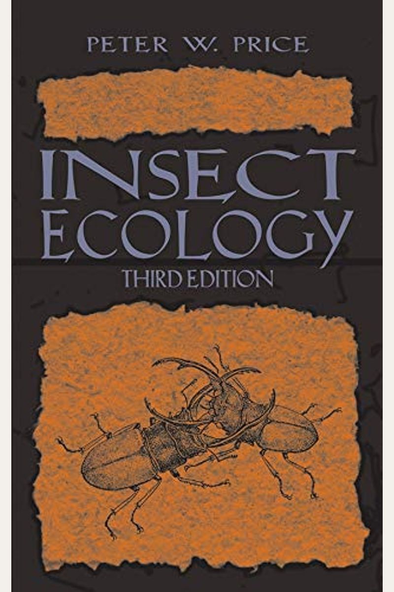 Buy Insect Ecology Book By Peter W Price
