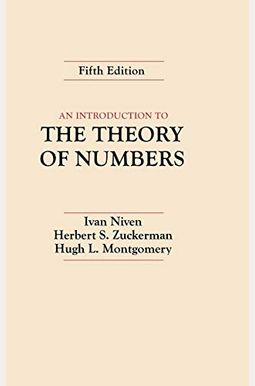 An Introduction To The Theory Of Numbers, Fou An Introduction To The Theory Of Numbers, Fou