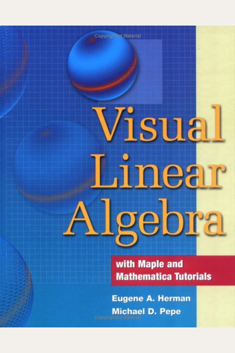 Buy Visual Linear Algebra Book By: Eugene A Herman