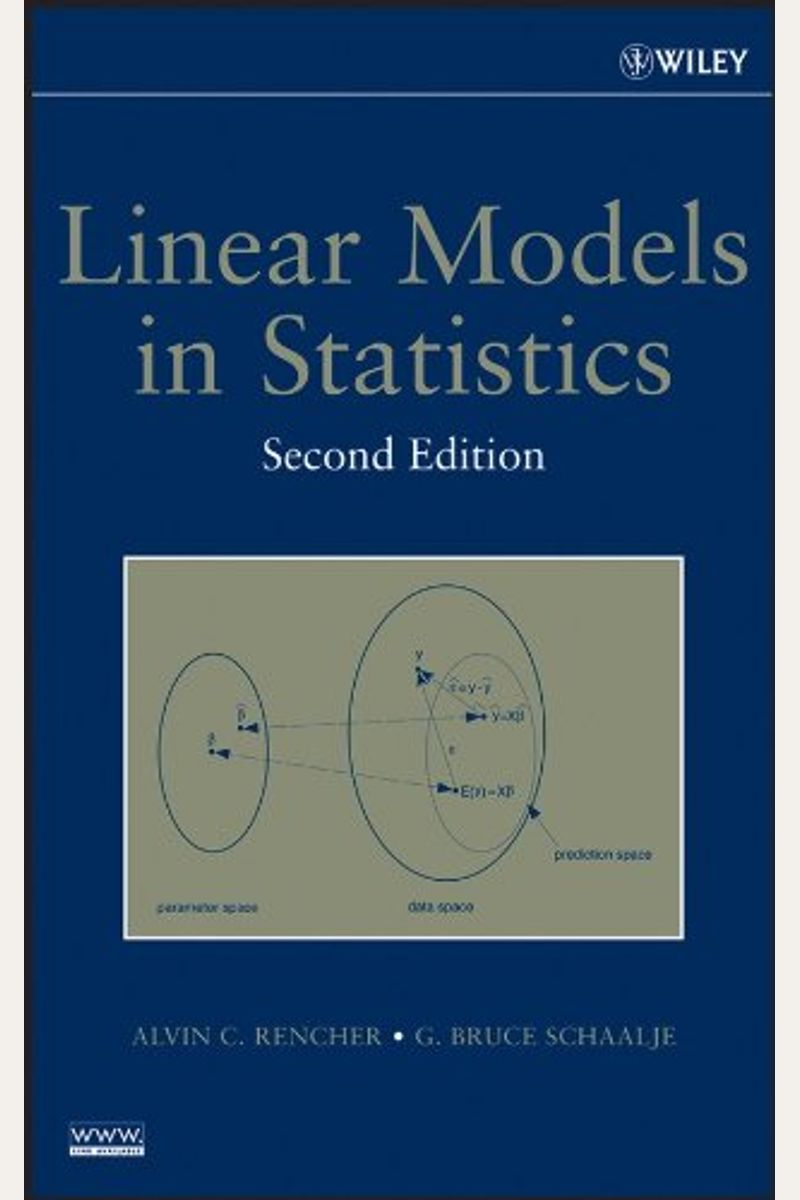 Linear Models In Statistics
