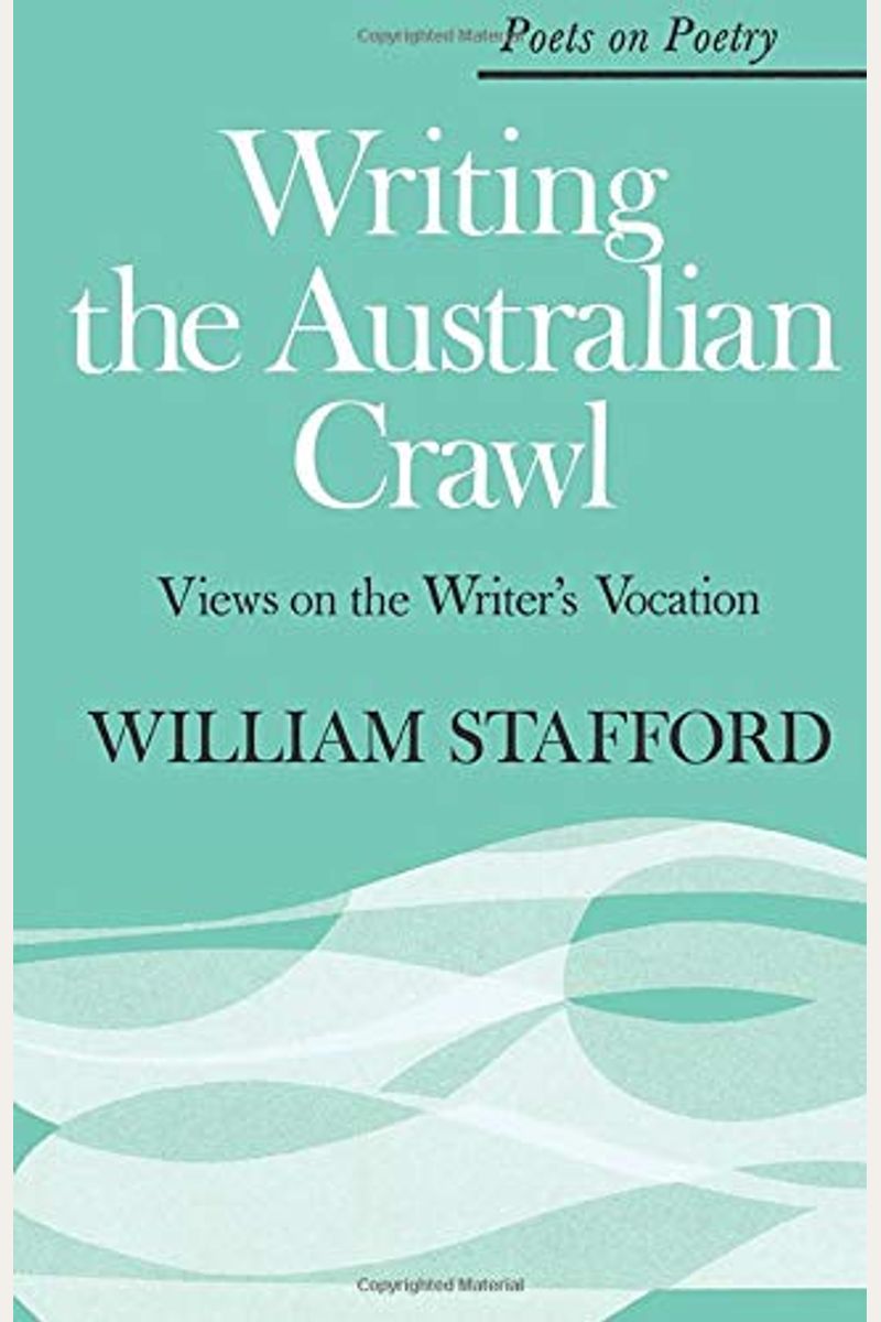 Buy Writing The Australian Crawl Book By Stafford William