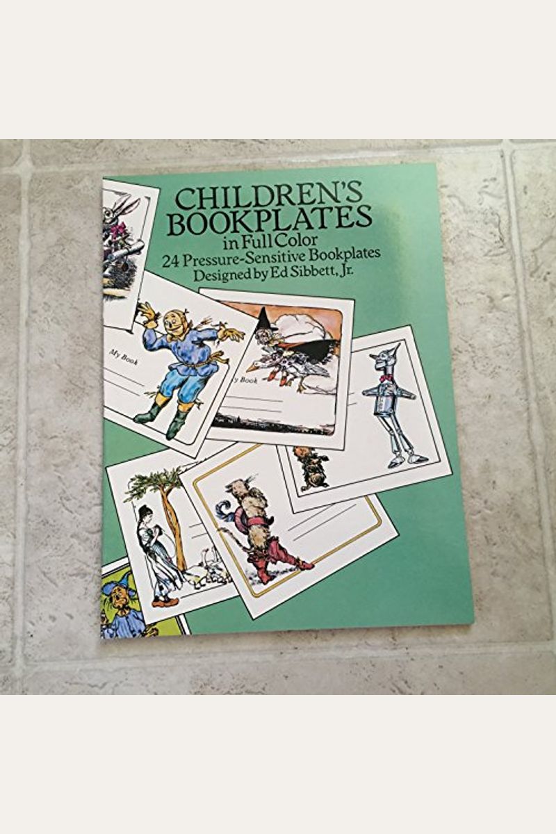 Children's Bookplates In Full Color: 24 Press