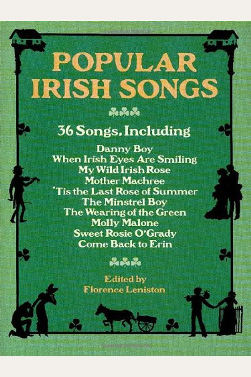 Buy Popular Irish Songs Book By Florence Leniston