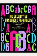 100 Decorative Condensed Alphabets