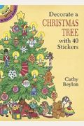 Decorate a Christmas Tree with 40 Stickers