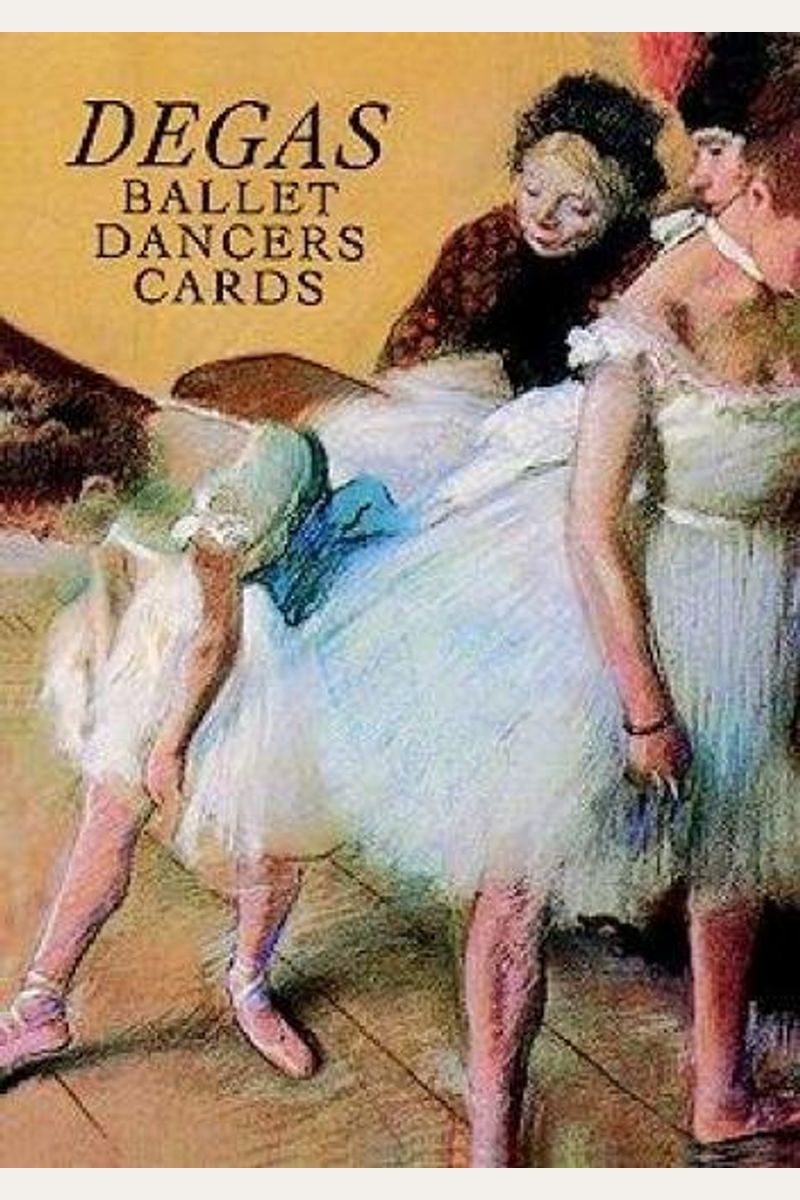 Six Degas Ballet Dancers Cards