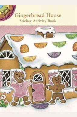 Gingerbread House Sticker Activity Book