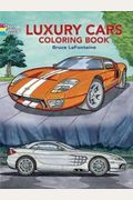 Luxury Cars Coloring Book