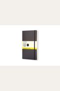 Moleskine Classic Notebook, Large, Squared, Black, Soft Cover (5 X 8.25)