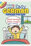 Color & Learn Easy German Phrases For Kids