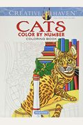 Creative Haven Cats Color By Number Coloring Book